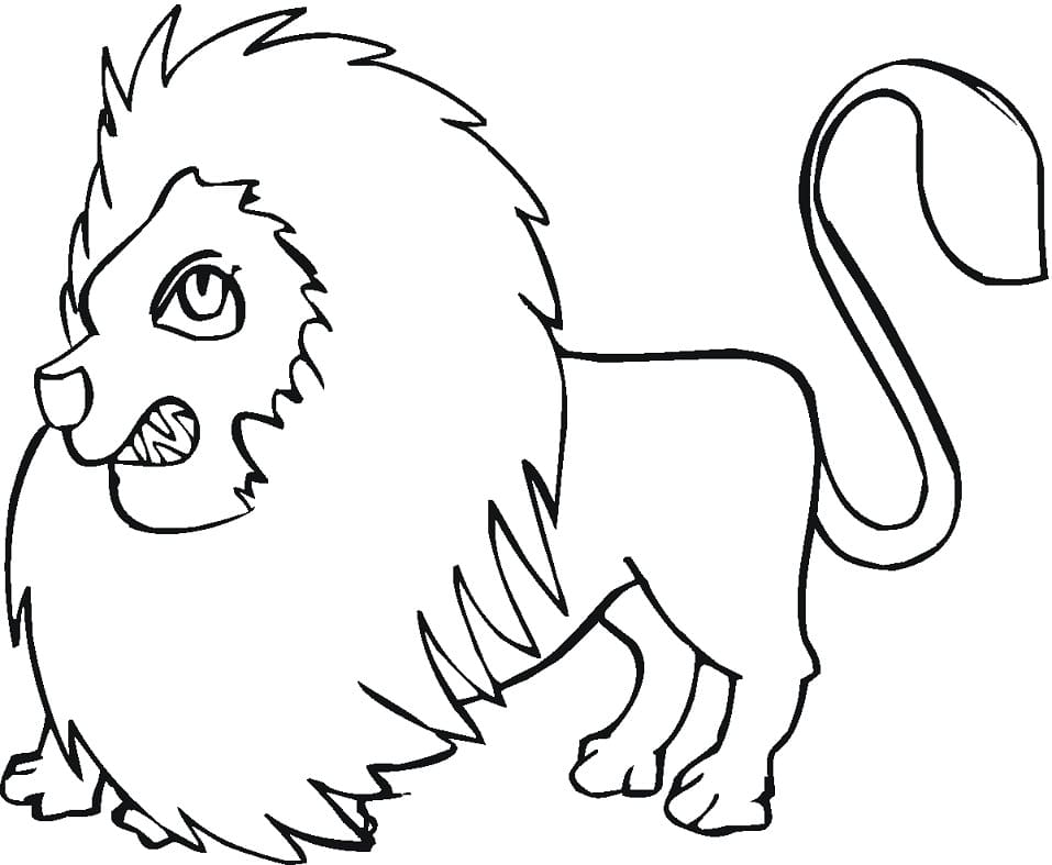 Angry Lion