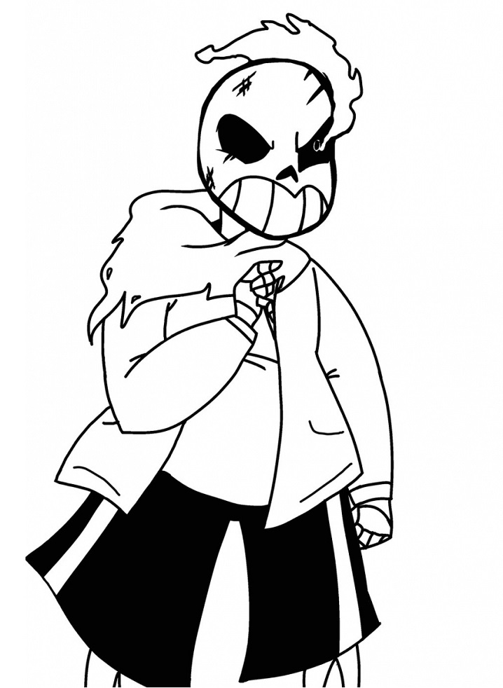Angry Sans Coloring Game Angry Sans