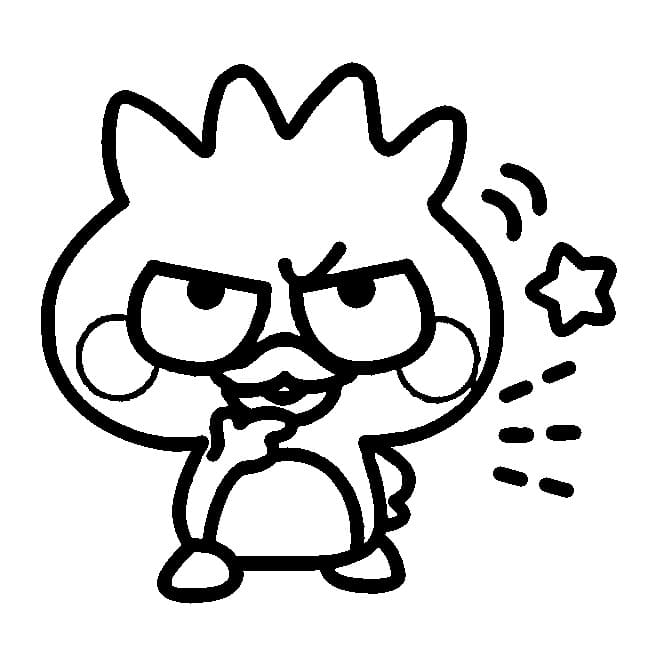 Animated Badtz Maru Coloring Game Animated Badtz Maru