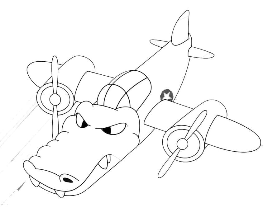 Animated Bombardiro Crocodilo