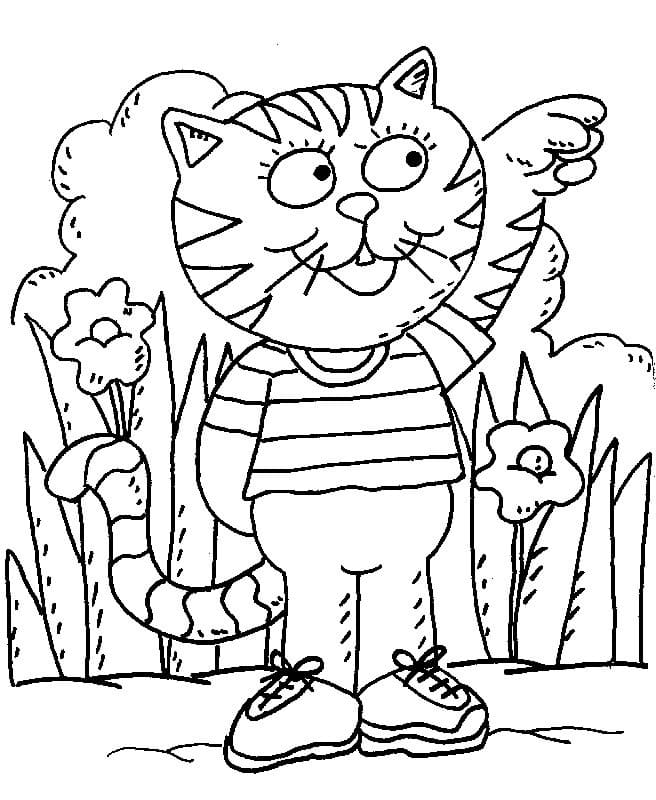 Animated Cat Coloring Game Animated Cat