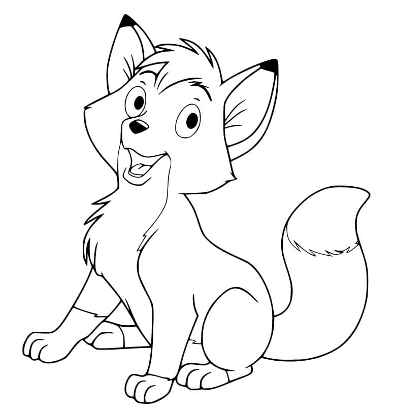 Animated Cute Fox Coloring Game Animated Cute Fox