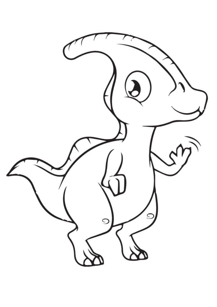 Animated Parasaurolophus Coloring Game Animated Parasaurolophus