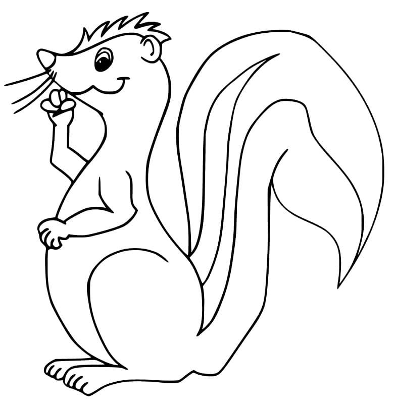 Animated Skunk