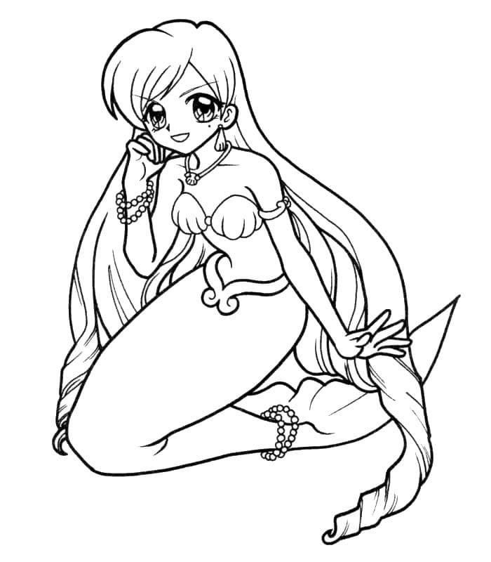 Anime Mermaid