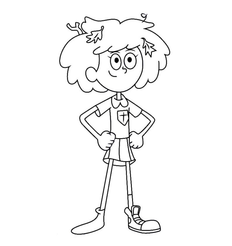 Disney Amphibia Characters Coloring - Play Free Coloring Game Online