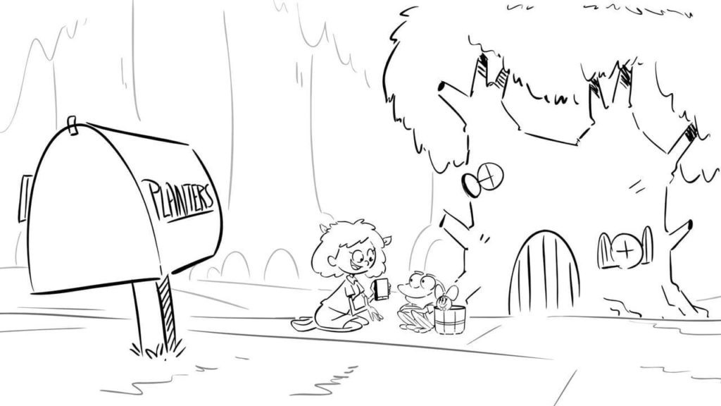 Anne and Sprig Plantar Coloring Game Anne and Sprig Plantar