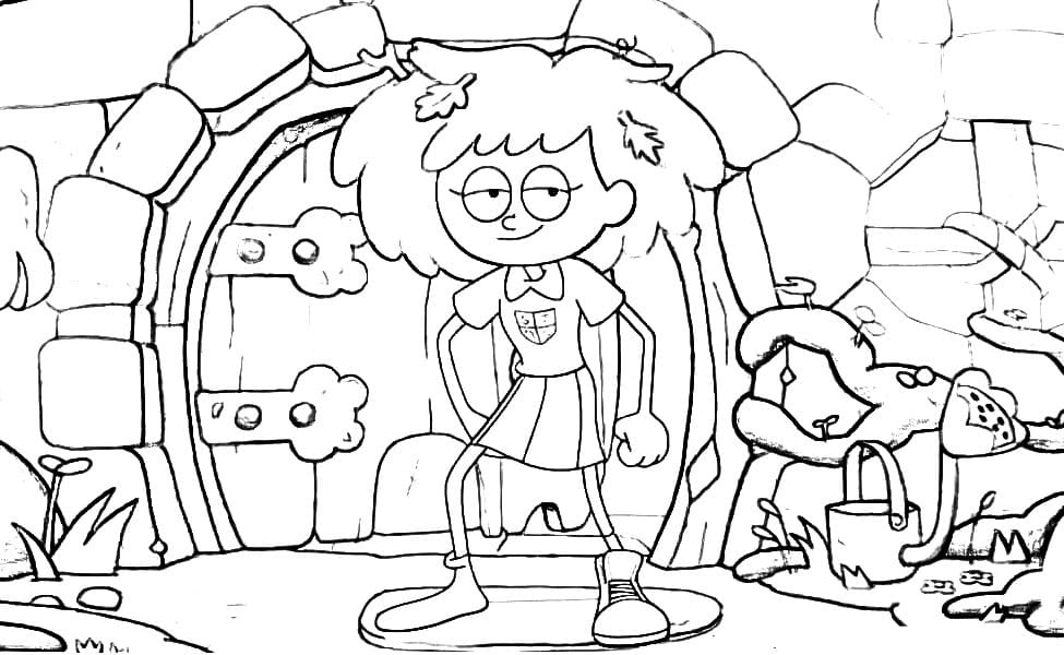 Anne from Disney Amphibia