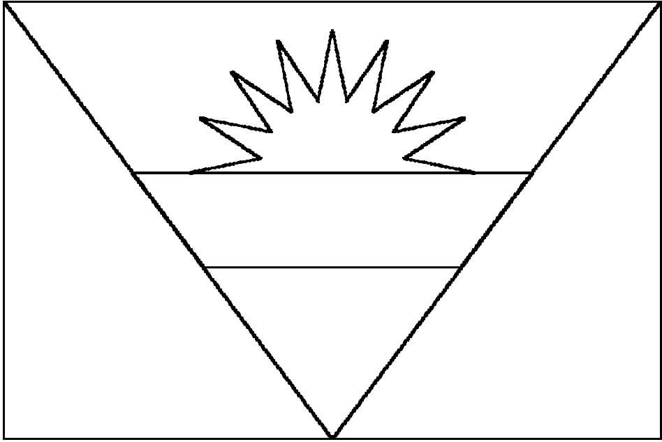 Antigua and Barbuda Flag 1