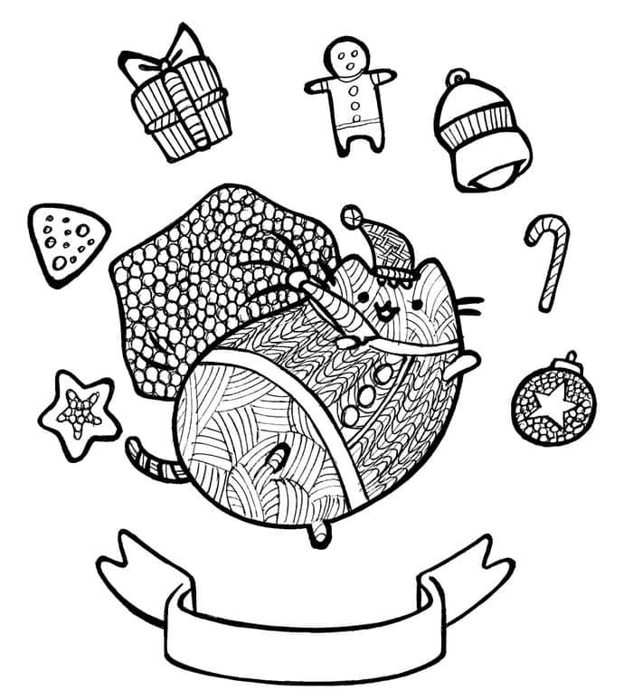 Pusheen House Coloring Play Free Coloring Game Online