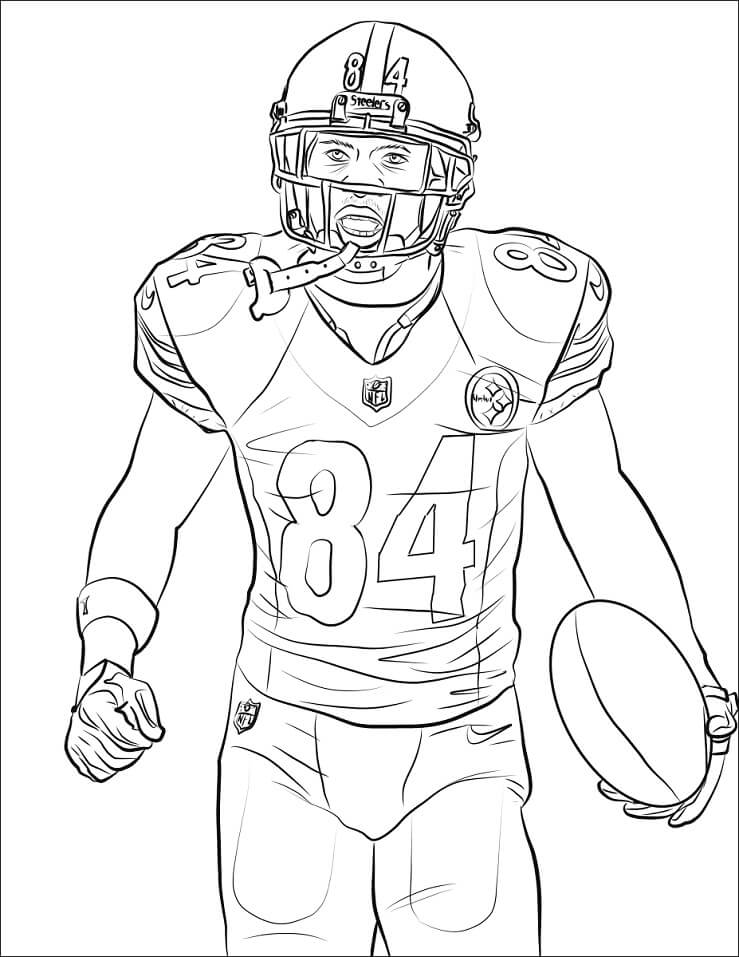 Antonio Brown Football Player