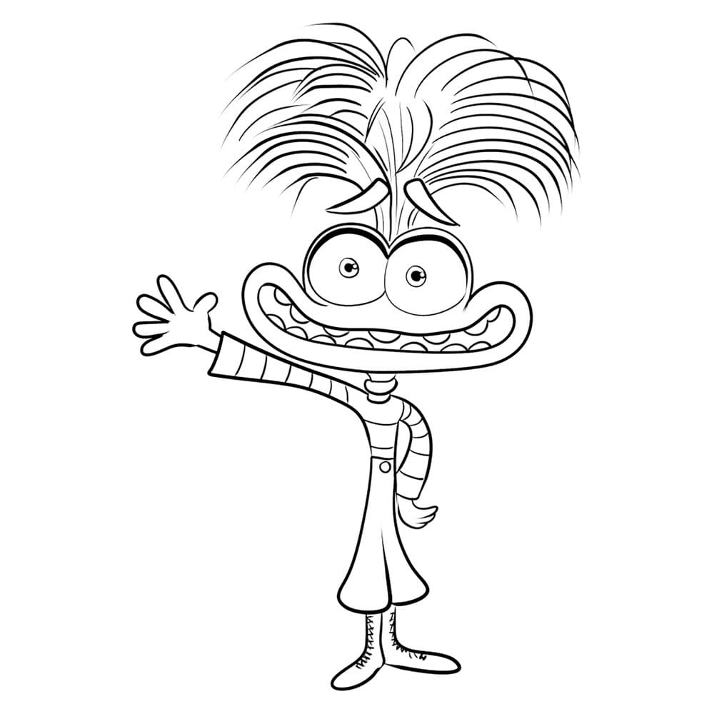 Anxiety from Disney Inside Out 2