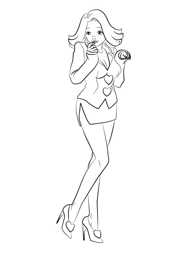 April May from Ace Attorney