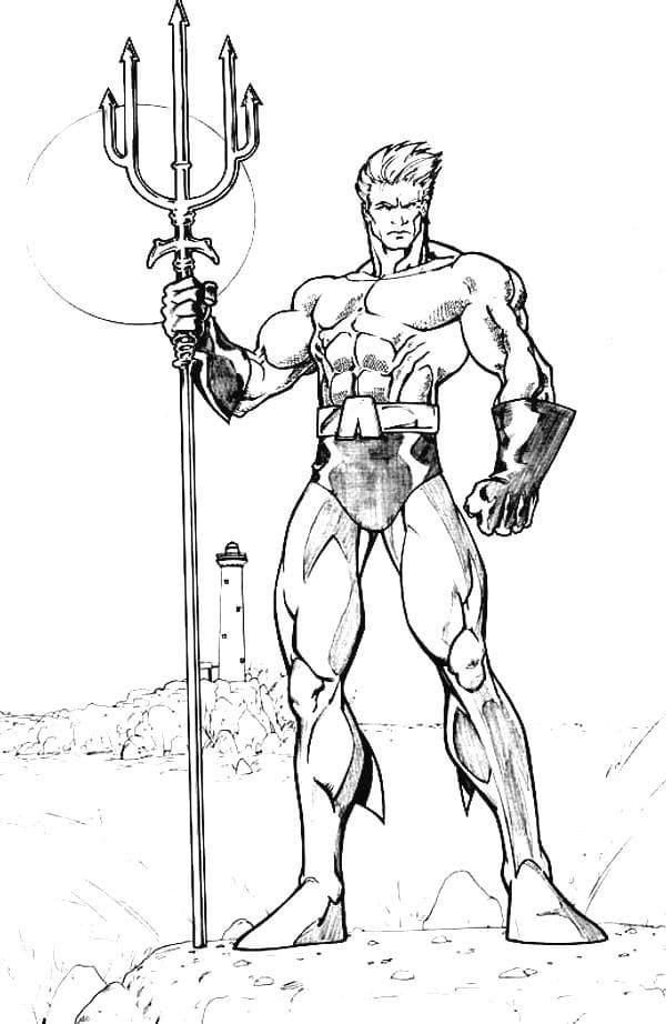 Aquaman Standing