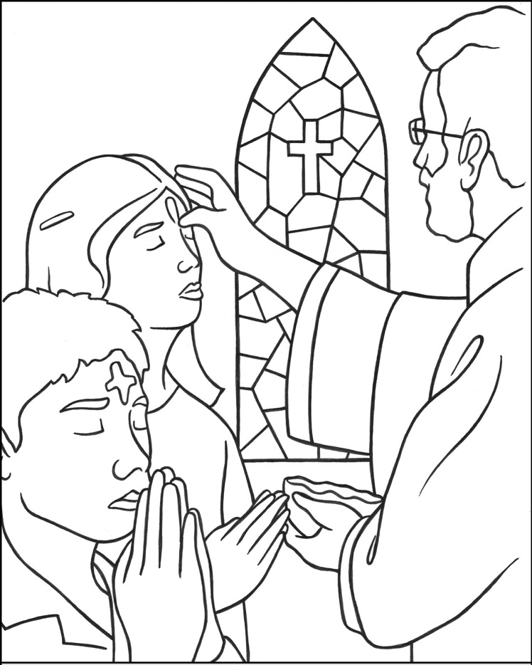 Ash Wednesday 14 Coloring Game Ash Wednesday 14
