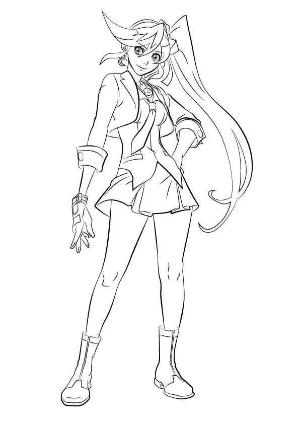 Athena Cykes from Ace Attorney