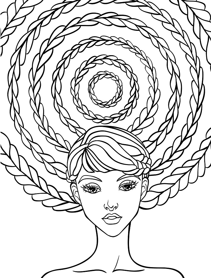 Awesome Hair Coloring Game Awesome Hair