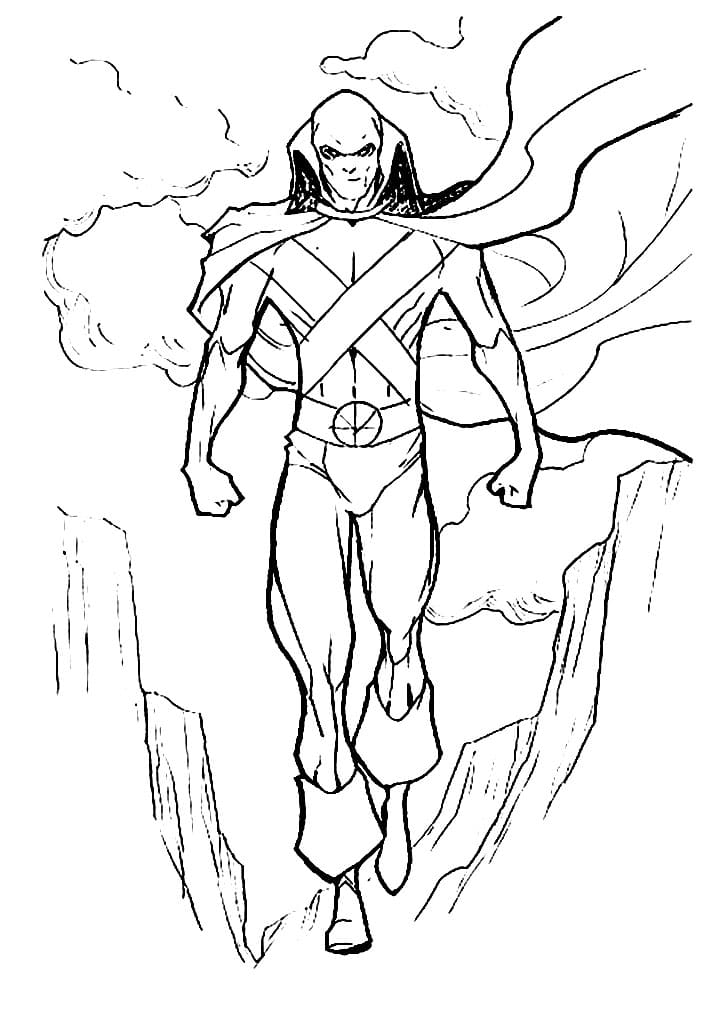 Awesome Martian Manhunter Coloring Game Awesome Martian Manhunter