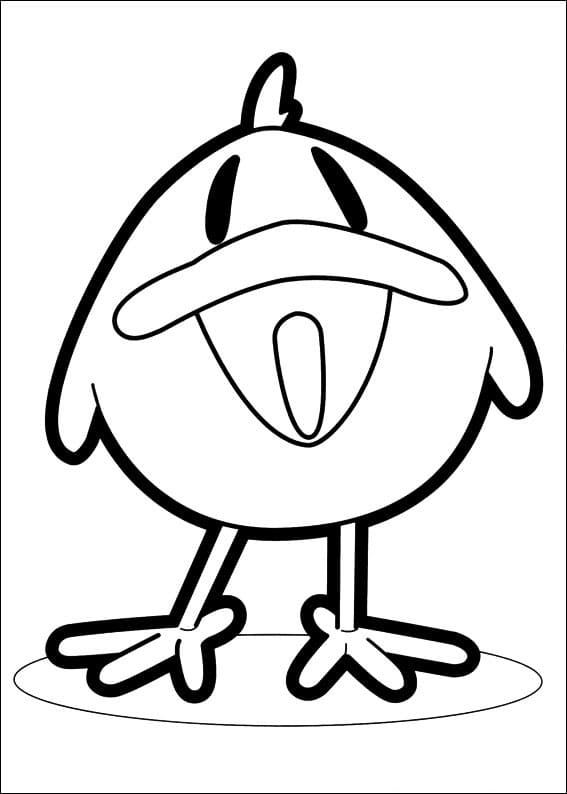 Baby Bird from Pocoyo Coloring Game Baby Bird from Pocoyo