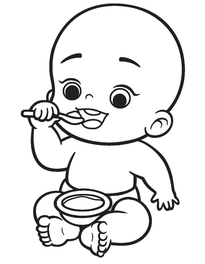Baby Eating