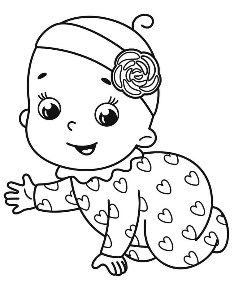 Baby Girl Coloring Game Baby Girl
