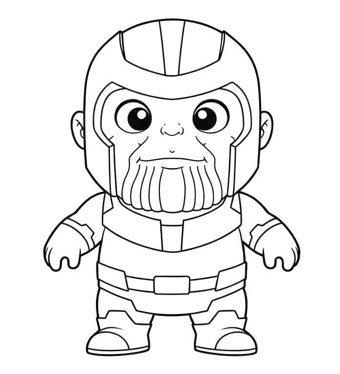 Baby Thanos Is Playing