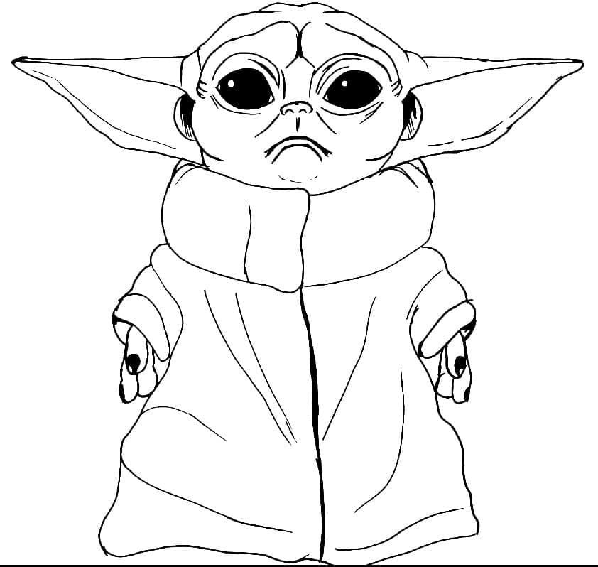 Baby Yoda is Crying