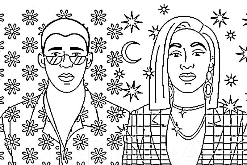 Bad Bunny and J Balvin