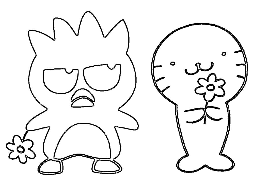 Badtz Maru in Sanrio Coloring Game Badtz Maru in Sanrio