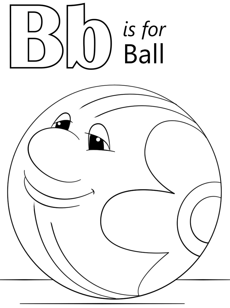 Ball Letter B