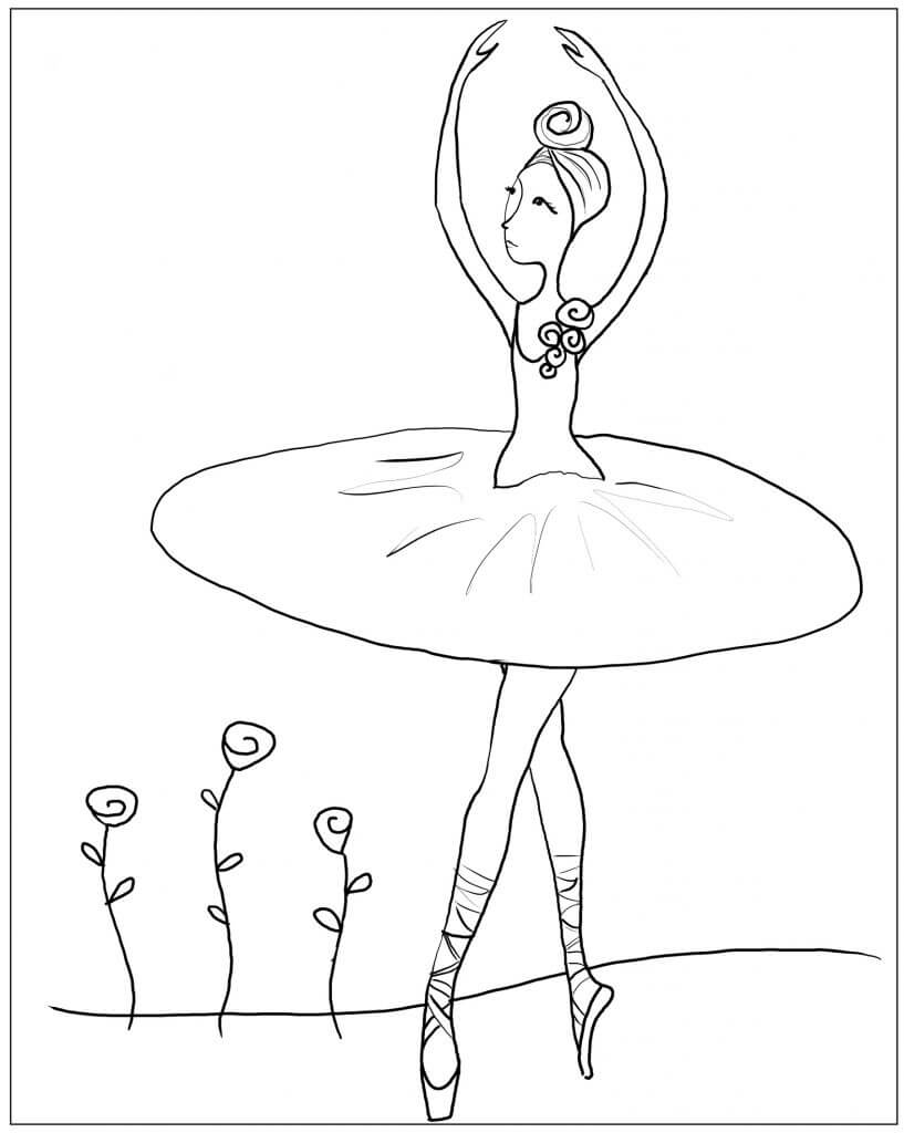 Ballerina Dancing