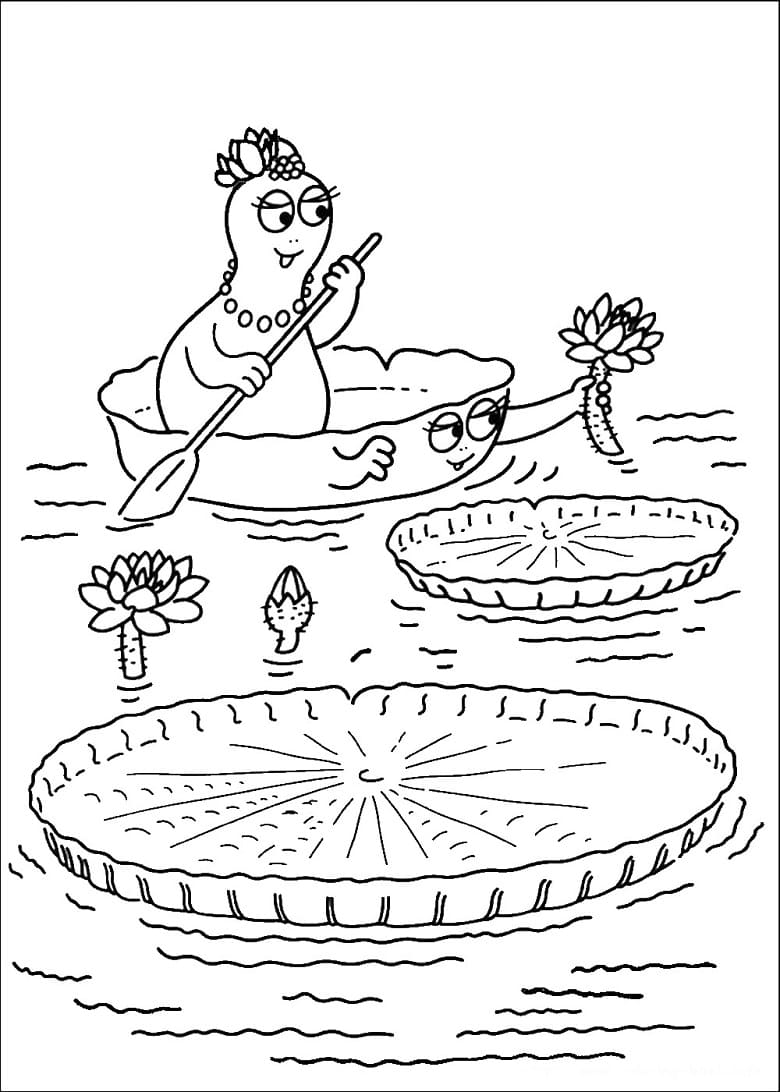 Barbabelle Coloring Game Barbabelle