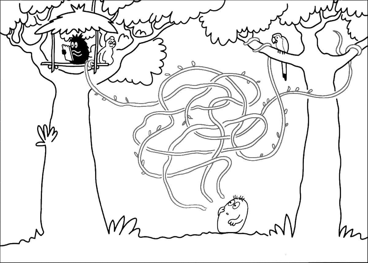 Barbapapa 14 Coloring Game Barbapapa 14