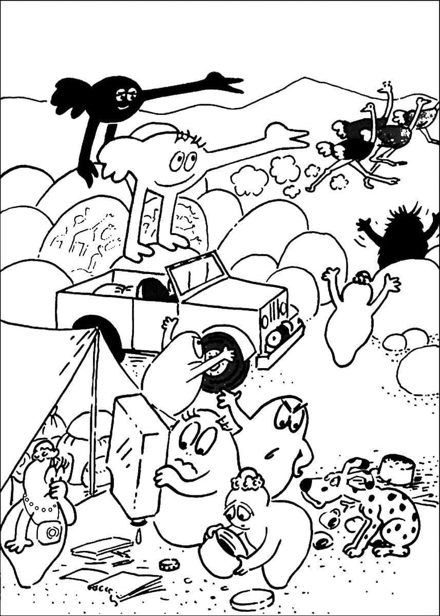 Barbapapa 2 Coloring Game Barbapapa 2