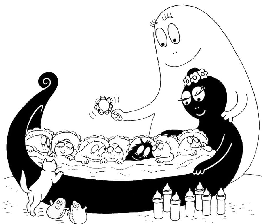 Barbapapa 22 Coloring Game Barbapapa 22