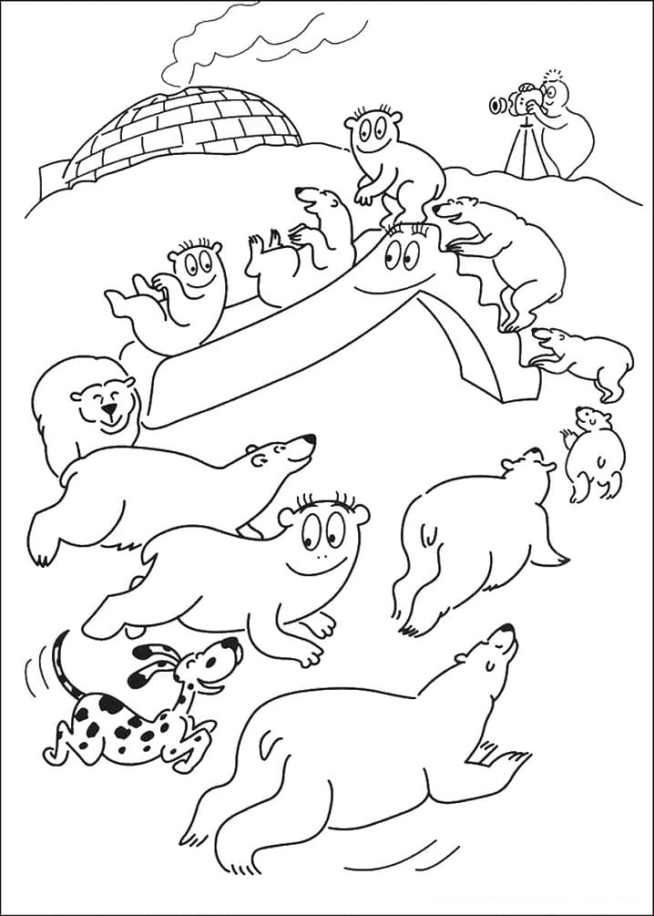 Barbapapa 4 Coloring Game Barbapapa 4