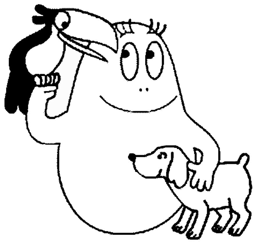 Barbapapa 7 Coloring Game Barbapapa 7