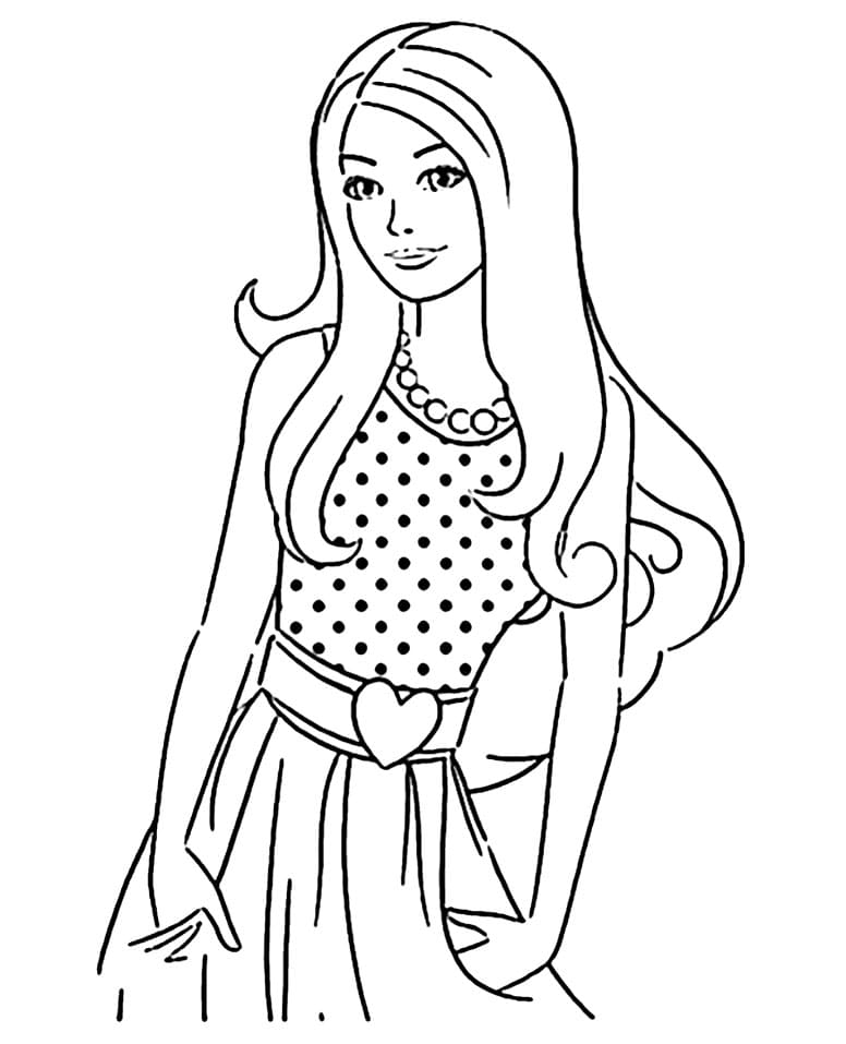 Barbie Coloring Games