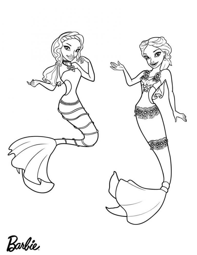 Barbie Mermaids Friends