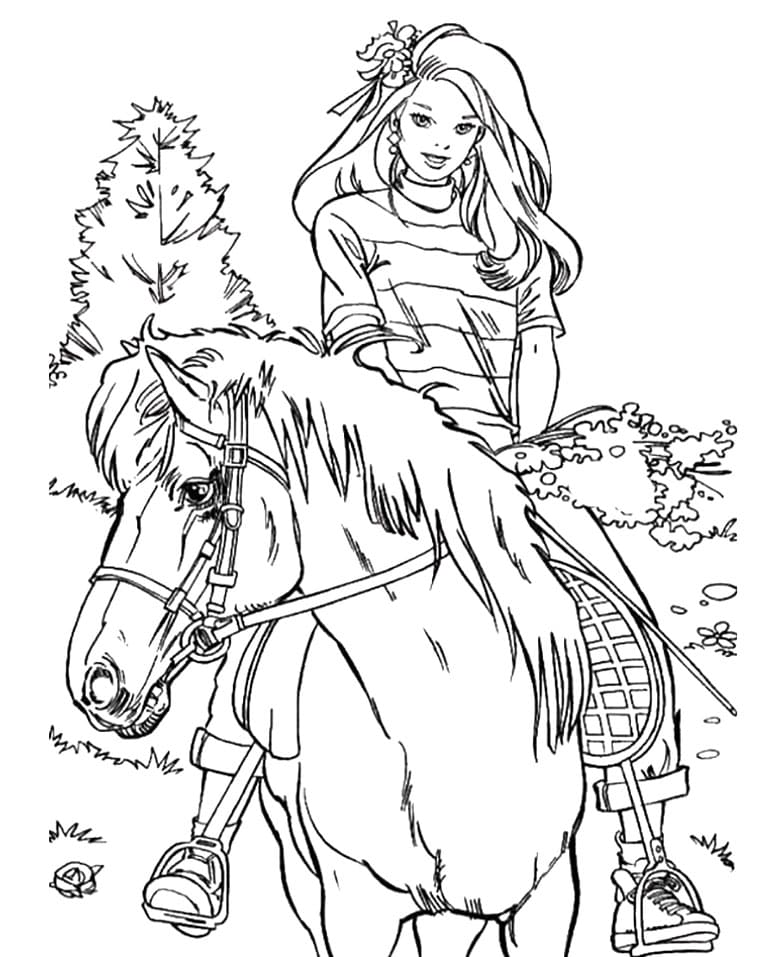 Barbie Coloring Games