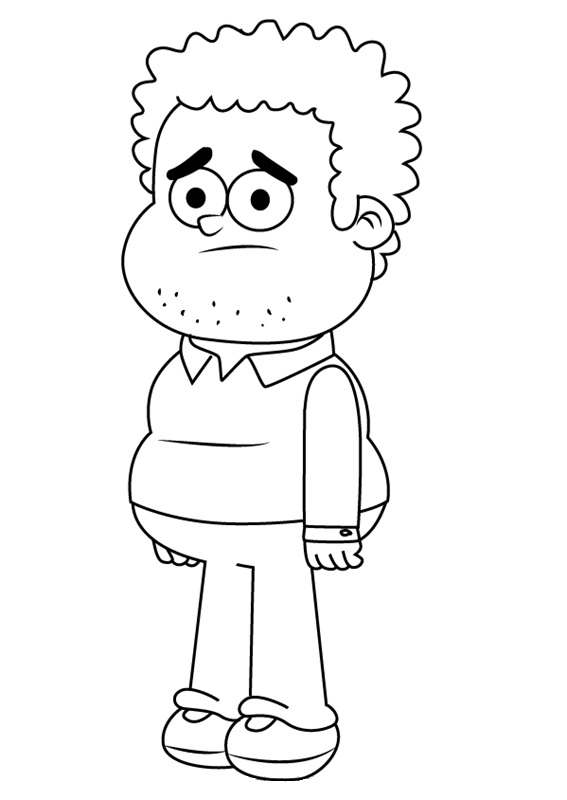 Barry from Looped Coloring Game Barry from Looped