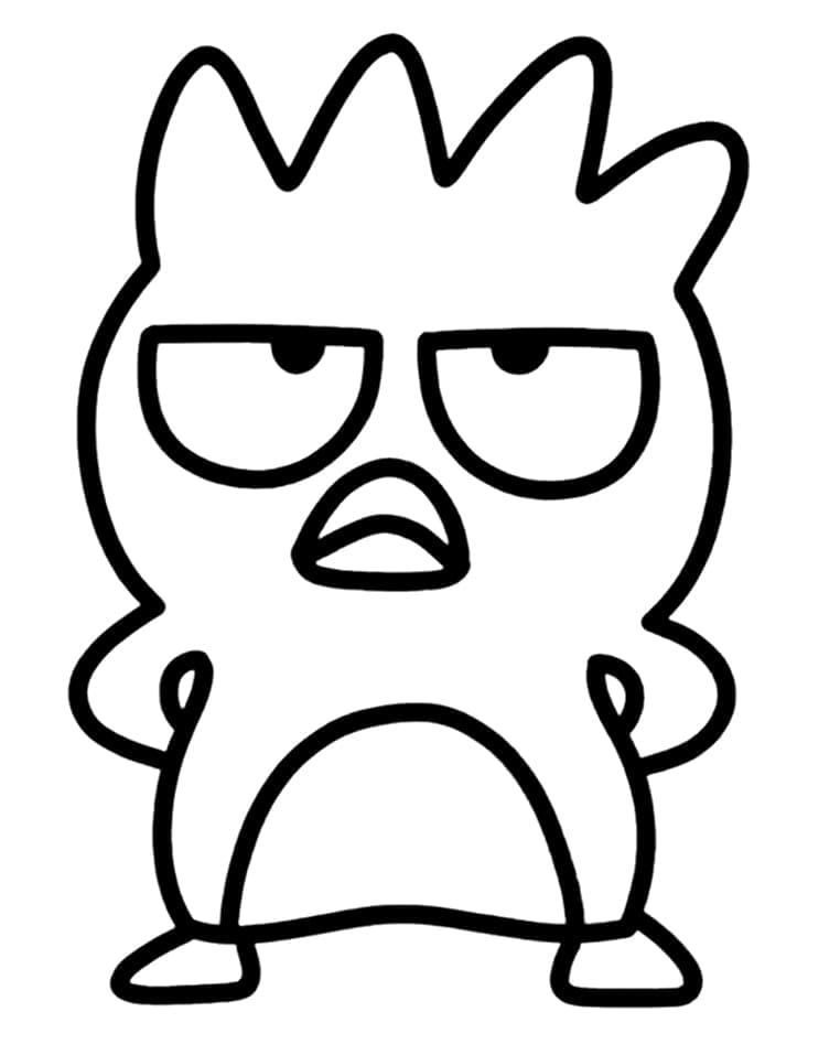 Basic Badtz Maru Coloring Game Basic Badtz Maru