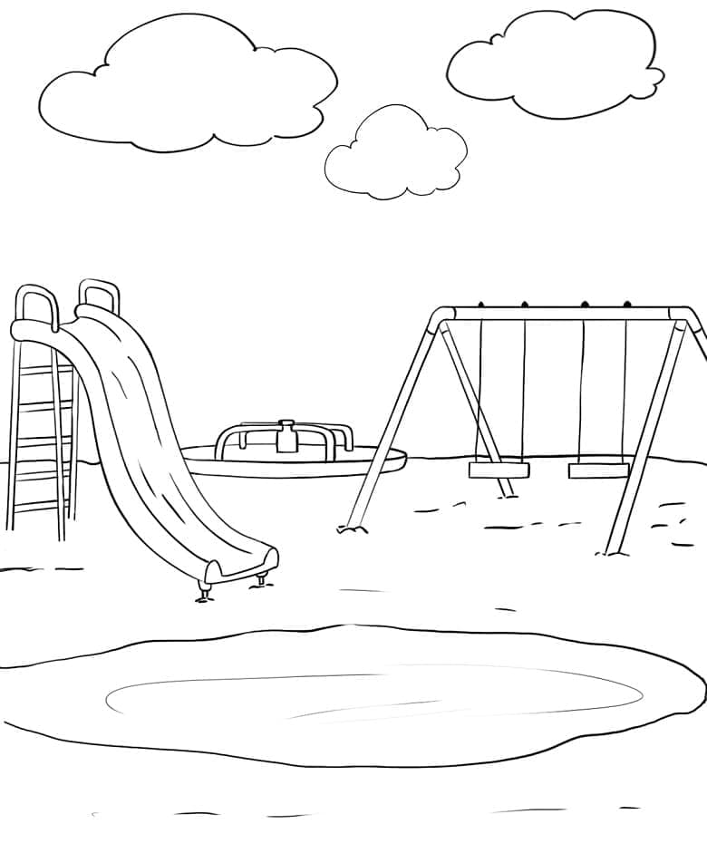 Basic Park Coloring Game Basic Park