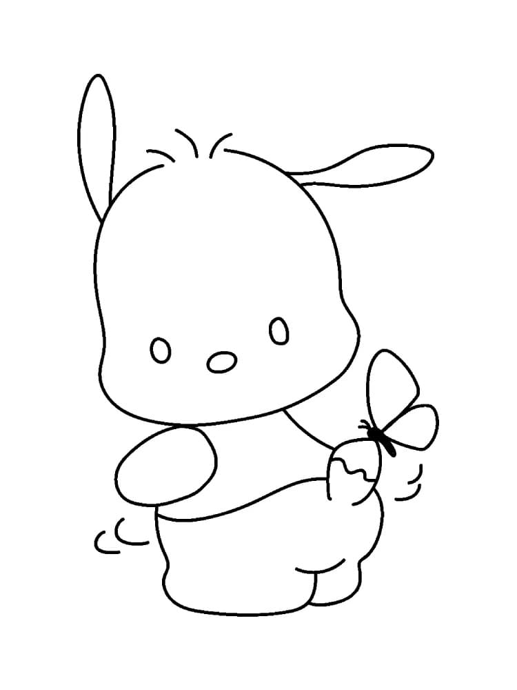 Basic Pochacco Coloring Game Basic Pochacco