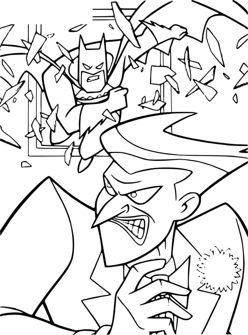 Batman and Joker Coloring Game Batman and Joker