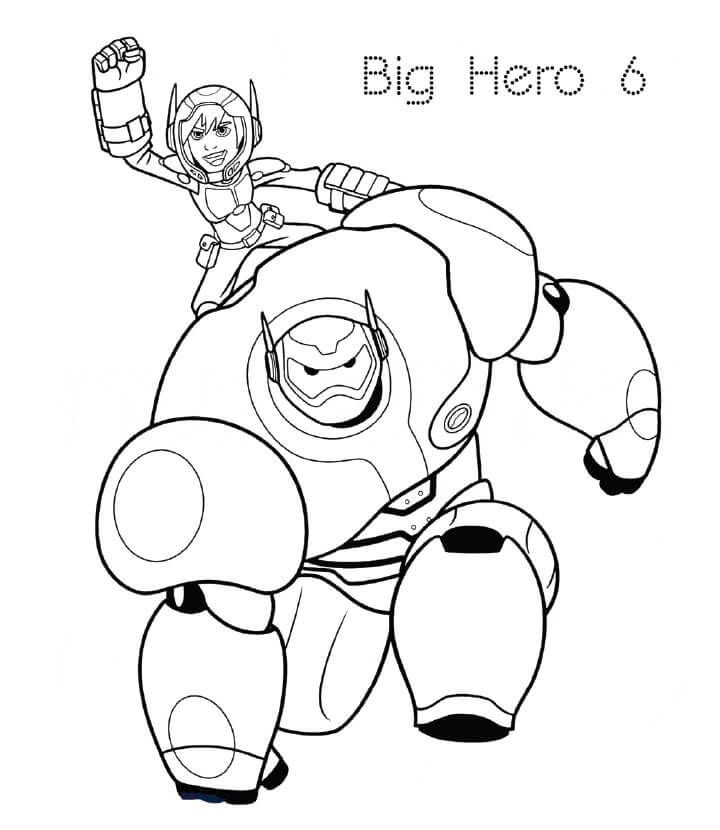 Baymax with Hiro