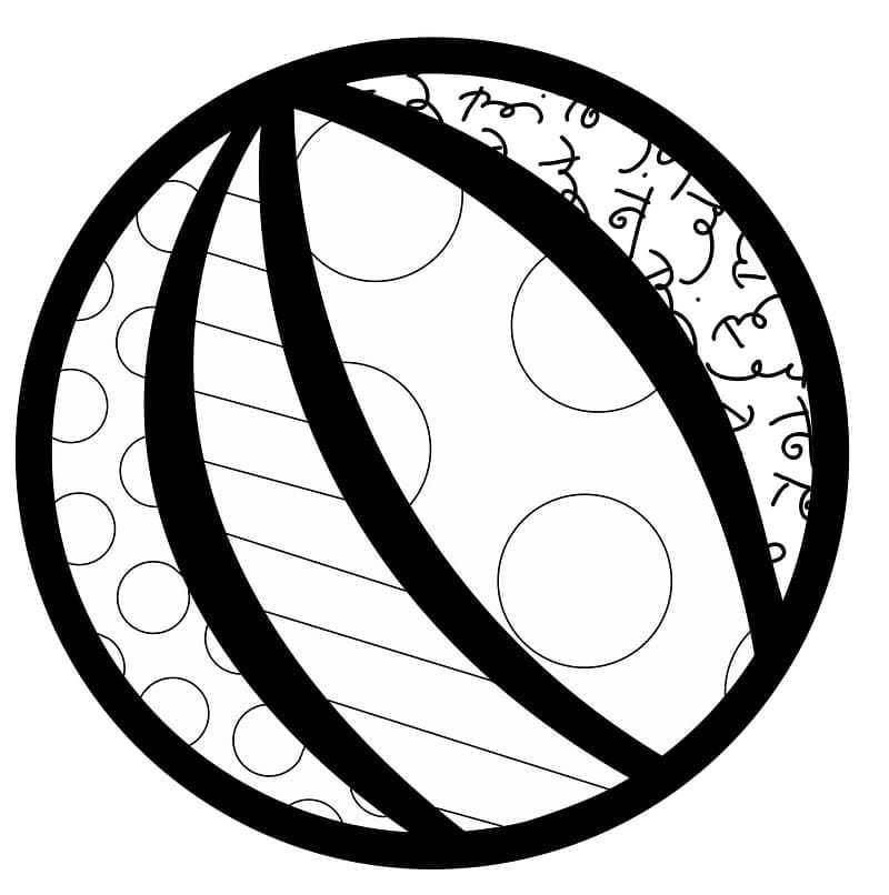 Beach Ball – Romero Britto