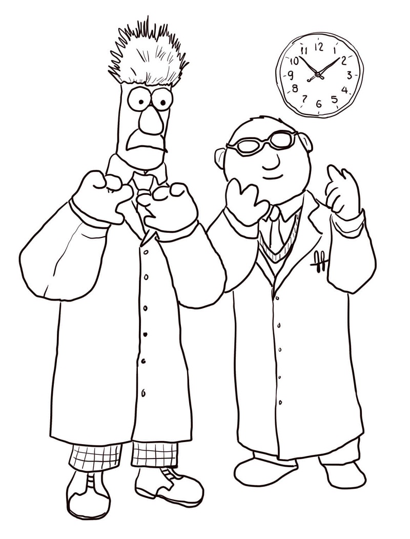 Beaker and Bunsen Honeydew