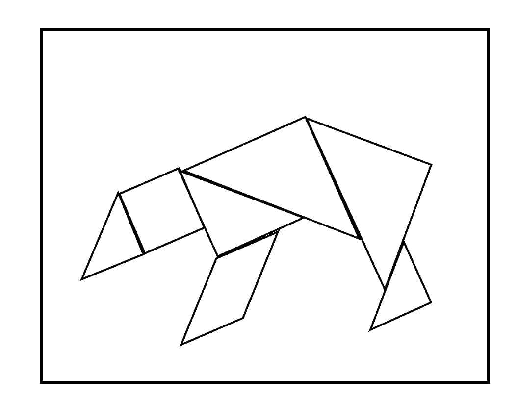 Bear Tangram