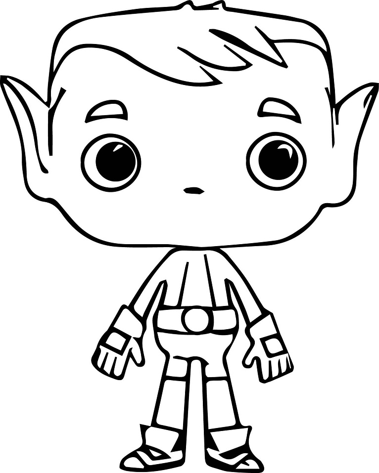Beast Boy Funko